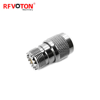 Prise mâle de type N en laiton d'approvisionnement d'usine vers UHF SO-239 femelle Jack RF coaxial adaptateur coaxial connecteurs de convertisseur en Stock