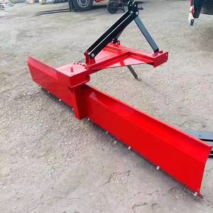 Hoja compacta de nivelación de 3 puntos montada en tractor para nivelación eficiente de terrenos y suavizado de carreteras agrícolas y superficies de terrenos agrícolas - Product Image 2