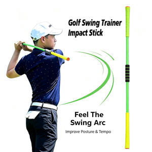 Bastón <span class=keywords><strong>de</strong></span> Impacto para Entrenamiento <span class=keywords><strong>de</strong></span> Swing <span class=keywords><strong>de</strong></span> <span class=keywords><strong>Golf</strong></span>, 110 cm, 0.35 kg, PC+EXA+Plástico, para Entrenamiento <span class=keywords><strong>de</strong></span> Ritmo y Tempo en Interiores/Exteriores, Ayuda <span class=keywords><strong>de</strong></span> Resistencia Ajustable - Product Image 1