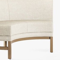 Canapé d'angle sur mesure Decoout en forme de L pour discothèque, bar, salon, restaurant, banquette d'angle, sièges industriels modernes, hôtel, salle à manger, cuisines