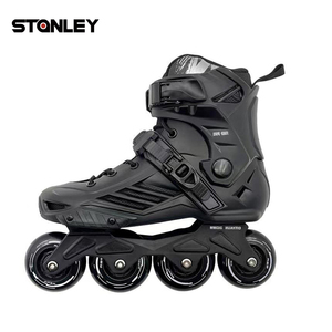 <span class=keywords><strong>Patines</strong></span> en Línea STANLEY <span class=keywords><strong>Baratos</strong></span>, Negros, para Principiantes, Slalom, Junior, Adultos, Bota Rígida, <span class=keywords><strong>4</strong></span> <span class=keywords><strong>Ruedas</strong></span>, Rodamientos ABEC-7, Dureza de Rueda 88A - Product Image 6