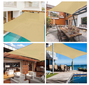 Tùy chỉnh hình chữ nhật vuông canopyt bóng râm buồm ngoài trời bóng râm cho Patio vườn UV khối - Product Image 3