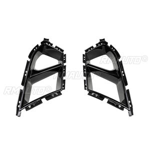 Cache-phares avant en fibre de carbone sèche, style MP, avec garniture de sortie d'air et cadre d'admission pour BMW G80 G82 G83 M3 M4 2021-IN - Product Image 4