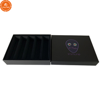 Coffret cadeau personnalisé de 5 tubes en verre pour thé, herbes, épices et poudres