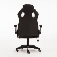 Chaise d'ordinateur PU avec logo personnalisé Chaise de jeu ergonomique à hauteur réglable en cuir