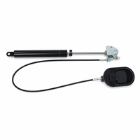 Vérin à gaz cylindrique réglable et verrouillable en acier pour mobilier de jardin, chaise, lit d'hôpital, capacité de charge de 25 lb