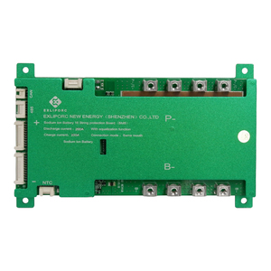EXLIPORC Smart BMS 16S 48V 100A 200A แผงป้องกันแบตเตอรี่สำรองพลังงาน ระบบจัดการแบตเตอรี่โซเดียมไอออน โซเดียม BMS - Product Image 1