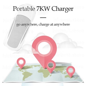 <span class=keywords><strong>Chargeur</strong></span> de véhicule électrique DIBOEV <span class=keywords><strong>7</strong></span>,<span class=keywords><strong>4</strong></span> <span class=keywords><strong>KW</strong></span> 32 Ampères Niveau 2 Point de charge pour voiture électrique portable Type 2 Monophasé 32A 7KW - Product Image 4