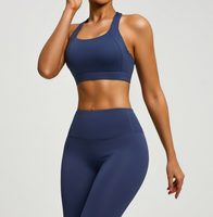 Ensemble de yoga pour femme, couleur unie, sensation seconde peau, maintien élevé, effet push-up, rehaussement des fessiers, pour Pilates, course à pied et gym