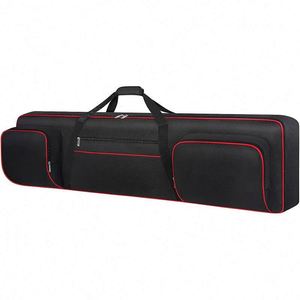Étui pour clavier 88 touches BSCI Factory, housse de piano rembourrée souple avec poignées et bretelles réglables, sac de transport pour clavier avec - Product Image 1