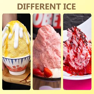 Bingsu Machine Snowflake Ice Machine Snow Four Colors Snow Ice Flake Machine Bingsu Établissements de restauration - Product Image 6