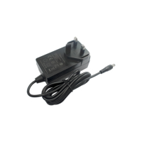Adaptateur d'alimentation CA/CC 12V 3A homologué UL et FCC avec connexion enfichable pour caméra de vidéosurveillance DVR NVR