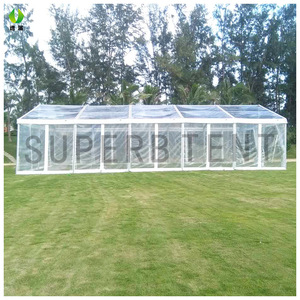 Carpa Excelente para Exteriores, Transparente, para Exposiciones, con Marco de Aluminio, Cubierta Rectangular de PVC, para Uso en Todas las Estaciones - Product Image 5