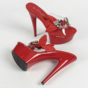 नया अल्ट्रा हाई <span class=keywords><strong>15</strong></span> सेमी ब्लैक लॉक प्लेटफॉर्म पंप सेक्स के लिए सेक्सी ट्रांसवेस्टिट हाई हील्स जूते गर्मियों के लिए - Product Image 2