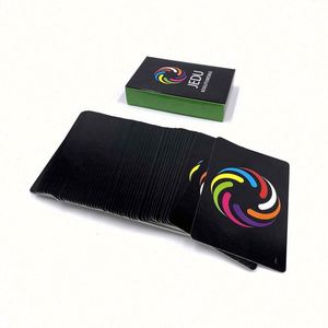 Cartes de jeu personnalisées avec logo OEM, prix bas, cartes de poker publicitaires en plastique, cartes à jouer en papier - Product Image 4