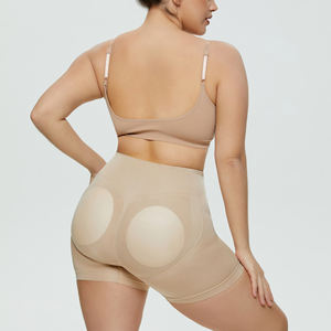 Nuevo estilo listo para enviar, mallas de levantamiento de cadera para mujer, ropa moldeadora de cuerpo completo para mujer, almohadilla para glúteos, bragas de realce de glúteos sin costuras - Product Image 2