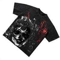 T-shirt en coton tricoté de haute qualité 240 g/m² pour hommes, coupe courte, impression DTG/sérigraphie, vente en gros d'usine, impression de logo personnalisée