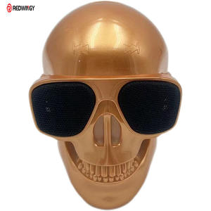 Haut-parleur Bluetooth pas cher en forme de crâne, haut-parleur sans fil miniature en forme de crâne de squelette pour Halloween, haut-parleur portable personnalisé en forme de tête de diable, haut-parleur d'extérieur - Product Image 6