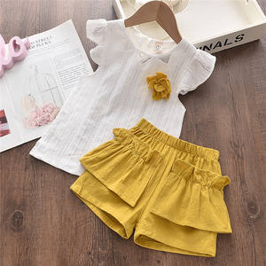 Gli articoli più venduti eleganti set di pantaloni con gonna per bambina per <span class=keywords><strong>la</strong></span> bella ragazza al negozio al dettaglio Online - Product Image 4