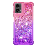 Coque Liquide Dégradée Effet Sable Mouvant pour iPhone 16 16E 15 14 13 12 Mini 11 Pro Max XR XS X 8 7 6 Plus Antichoc Dynamique Scintillante