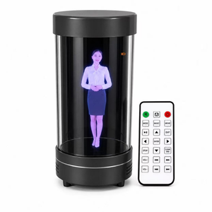 Haut-parleur holographique léger de 5,5 pouces avec affichage visuel 3D en temps réel, audio USB intégré et haut-parleurs latéraux doubles - Product Image 6