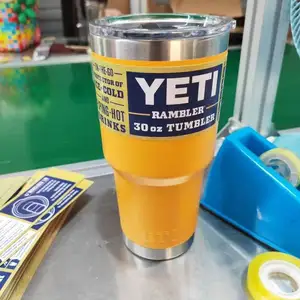 Custom Yety Tumbler 20oz Powder Coated Stainless Steel Tumbler 30 Ounces Original 30oz Yetytumbler With Yetys