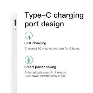 2nd generazione matita stilo per apple <span class=keywords><strong>ipad</strong></span> <span class=keywords><strong>pro</strong></span> <span class=keywords><strong>con</strong></span> funzione di inclinazione - Product Image 1
