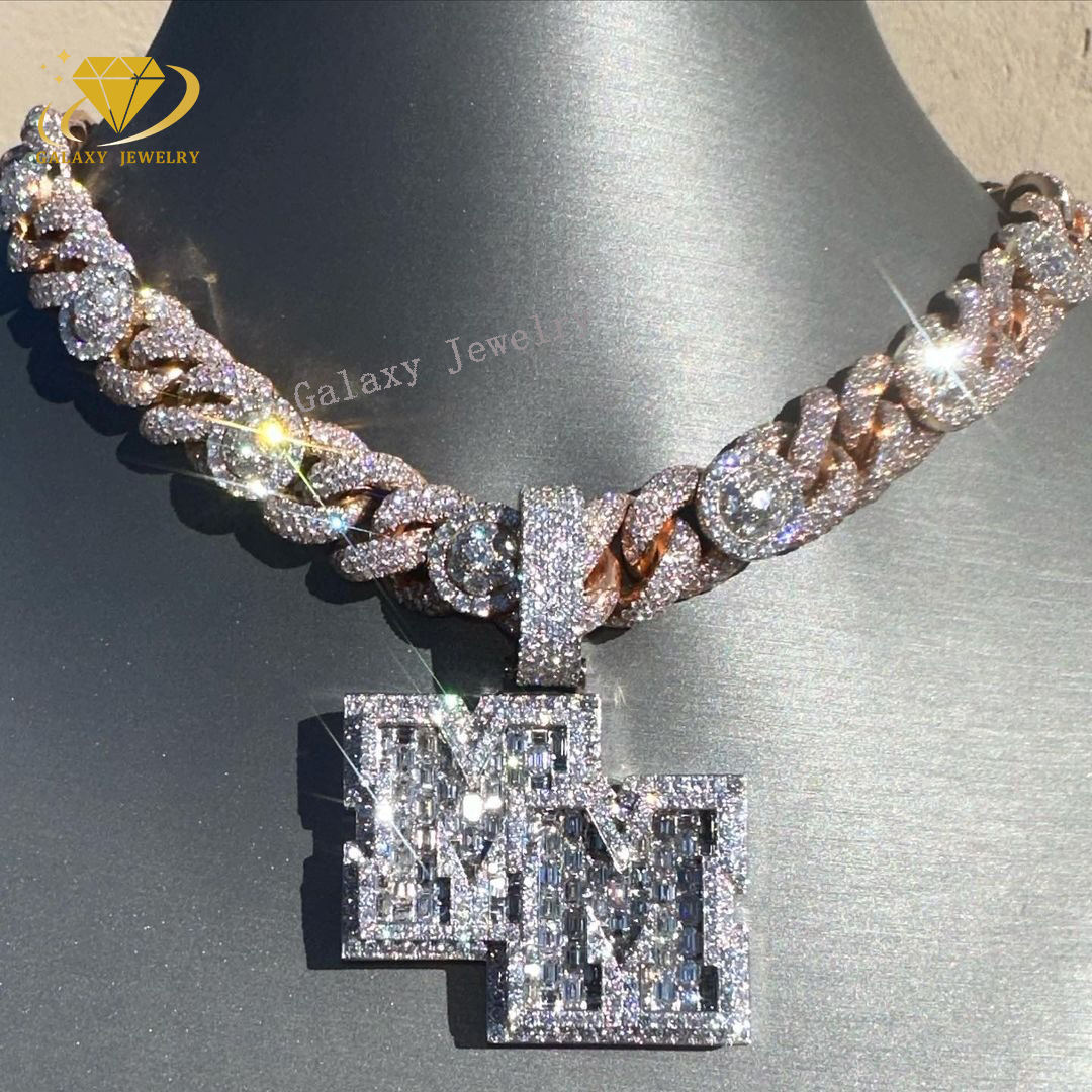 Design Letter M Pendant Stylish Personalized Jewelry