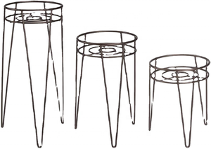 Soporte de <span class=keywords><strong>maceta</strong></span> de metal decorativo para interiores y exteriores - Product Image 5