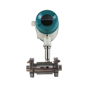 कारखाने प्रत्यक्ष स्टेनलेस स्टील निर्माण ± 0.5% r उच्च सटीकता पानी तेल तरल टरबाइन फ्लोमीटर - Product Image 6