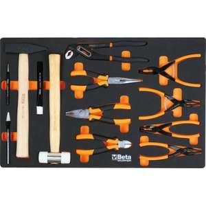 BETA - 050006332 Chariot de service avec trois tiroirs et assortiment d'outils de maintenance générale (189 pcs.) ATELIERS ROLLING - Product Image 5