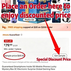 Guaranteed Smartphone Inside 5 Pieces Mystery Box <b>Electronics</b> With Tablet <b>Smart</b> Ring Glasses Humidifier Phone Stand Random **MPO - Product Image 4