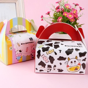 In ấn động vật tay Pastry carton cấp thực phẩm Bao bì carton Takeaway bao bì hộp - Product Image 3