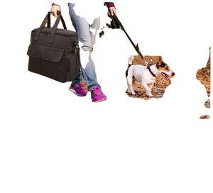 BSCI factory Universal Pet Travel <b>Bag</b> Organizer With 2 Food <b>Treat</b> Pouch Pet Travel <b>Dog</b> Food Carriers <b>Bag</b> Weekend Tote Organizer - Product Image 6