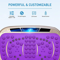 Plataforma Vibratoria Vertical para Gimnasio en Casa, Pérdida de Peso, Fisioterapia y Drenaje Linfático