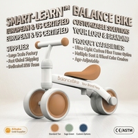 Vélo d'équilibre pour enfants OEM personnalisé, en gros, léger, en alliage d'aluminium, trotteur pour bébé, vélo d'apprentissage sans pédales pour tout-petits