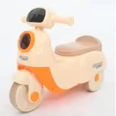 Coches de Plástico Deslizantes para Bebés y Niños, Triciclos Infantiles con Música y Luces, Motocicletas Deslizantes Seguras sin Motor para Niños - Product Image 1