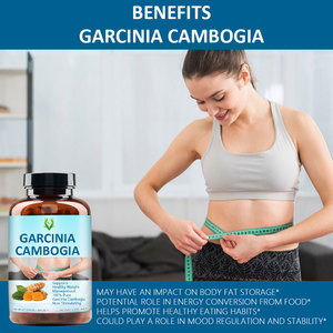 Premium Custom 100% Pure Garcinia Cambogia Cápsulas Cápsula vegetariana Apoya el control de peso saludable - Product Image 3