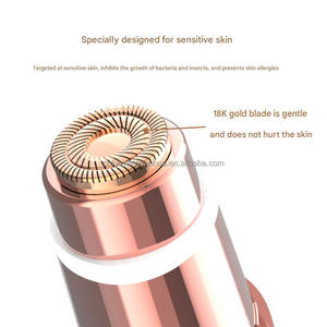 Épilation électrique portative de rasoir facial rechargeable indolore d'épilateur - Product Image 4