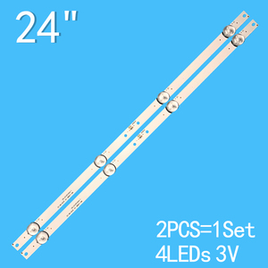 Achetez une bande LED de rétroéclairage de 440 mm, 4 lampes pour téléviseur LCD de 23 <span class=keywords><strong>à</strong></span> 24 pouces, MS-L2668 L2151 CX236DLEDM JL.D24041330-006AS-M 3080524Z10DTZ004 - Product Image 1