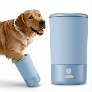 Dog Paw Cleaner Portable Paw Washing Cup Automatic Foot Cleaning <b>Machine</b> for Medium/Large Dogs <b>ABS</b> Material Bathroom - Product Image 1