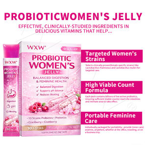 Cuidado Femenino, Gel Probiótico para Mujeres, Apoya la Salud Íntima, Equilibra la <span class=keywords><strong>Flora</strong></span> <span class=keywords><strong>Intestinal</strong></span>, Refuerza la Inmunidad, Delicioso Suplemento - Product Image 4