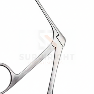 Pinzas de Cocodrilo de Calidad, Mandíbula Dentada, Acero Inoxidable, Instrumentos Quirúrgicos ORL, Certificación CE - Product Image 1