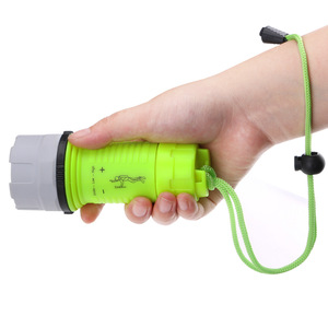 Wholesale Factory IP68 Waterproof Powerful <strong>Diving</strong> <strong>Flashlight</strong> <strong>Torch</strong> Underwater Work Plastic <strong>Flashlight</strong> - Product Image 4