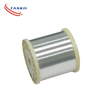 Fil de cuivre plaqué argent / Fil de nickel plaqué argent rond / plat pour la production de câbles