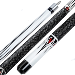 عصا بلياردو احترافية مخصصة بطول 58 بوصة من خشب القيقب مع مقبض ملفوف بالكتان الأيرلندي ورأس 12.5 ملم للمنزل والنوادي والحانات - Product Image 1