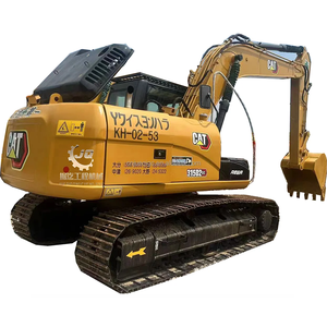Excavatrice d'occasion Caterpillar CAT315D Japon Original 99% Nouvelles pelleteuses Heures basses CAT 312D 315D 315D2 320D Machines d'occasion - Product Image 1