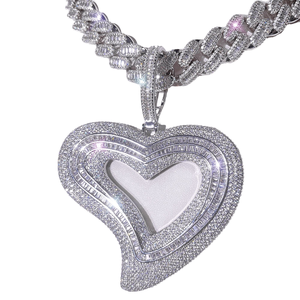 Collar de Cadena de Aleación Personalizado con <span class=keywords><strong>el</strong></span> Estilo Nuevo de los Houston Texans, Gargantilla de Moda con Colgante, Joyería con Piedras para Fanáticos del Hip Hop, Hombres - Product Image 2