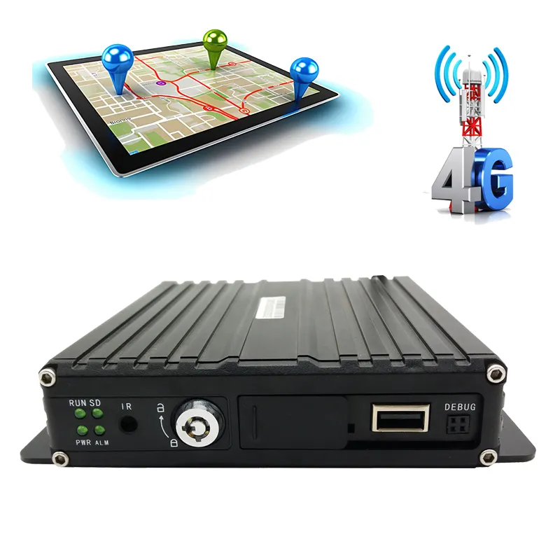 Kunden spezifische 4CH 1080P Mobile DVR-Unterstützung/Optionale 3G 4G WiFi GPS MDVR mit Auto/Bus/LKW/Fahrzeug Kamera Recorder Wasserdicht