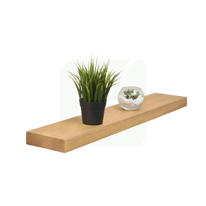 Custom Solid Wooden <b>Floating</b> Shelves for Kitchen Living Room Bathroom Dining Pine Rubber or Wood - Product Image 1